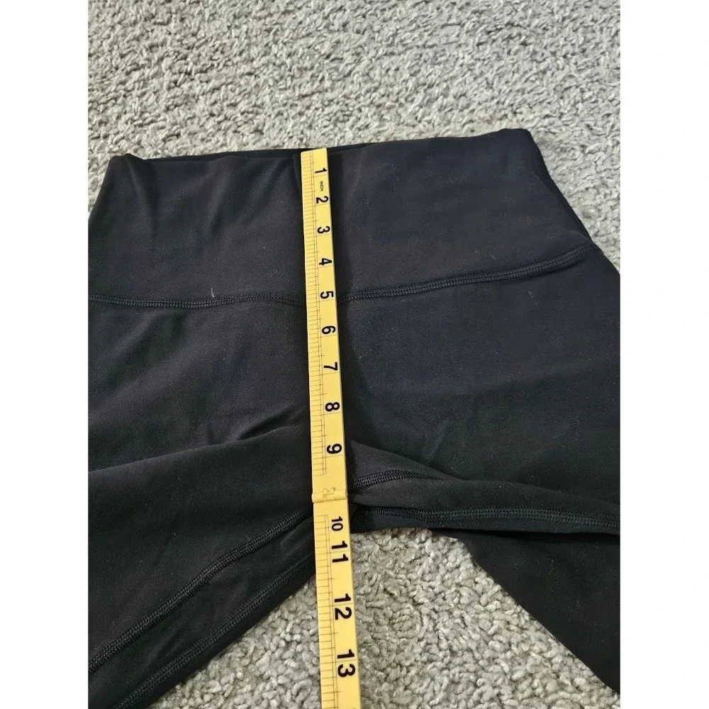 Lululemon Align High-Rise Biker Shorts Women Size 4 Black Yoga Workout